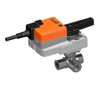 Belimo 3-Way Characterized Valve Rp1/2 Kvs1.6 24VAC/DC 90s BACnet/Modbus/MP-Bus 10Nm IP54 R3015-1P6-S1/NR24A-MOD