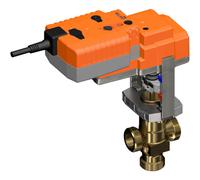 Belimo 3-Way Globe Valve 15mm G2 Kvs16 24VAC/DC Fail-Safe 150s MP-Bus 0-10/2-10V 1000N IP54 H532B/NVK24A-MP-TPC