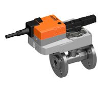 Belimo Ball Valve DN15 Flange Kvs15 100-240VAC 90s 2/3-point 20Nm IP54 SPDT R6015R-B1/SR230A-S