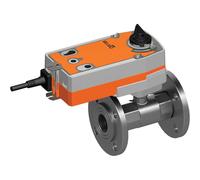 Belimo Ball Valve DN32 Flange Kvs32 100-240VAC Fail-Safe 90s 3-point 10Nm IP54 SPDT R6032R-B3/NRF230A-3-S2