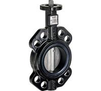 Belimo Butterfly Valve DN125/PN16 Wafer 24VAC/DC Modulating Fail-Safe GGG40 EPDM IP67 ISO 5211 2xSPDT BACnet 35s 160Nm D6125N/PRKCA-BAC-S2-T