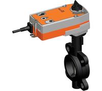 Belimo Butterfly Valve DN50/PN16 Wafer 24VAC/DC Modulating 2-10V Fail-Safe GGG40 EPDM IP54 ISO 5211 90s 20Nm D650N/SRF24A-SR-5