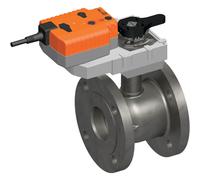 Belimo Characterized Valve DN65 Flange Kvs63 24VAC/DC Fail-Safe NC/NO 150s 2-point 40Nm IP54 R6065W63-S8/GRK24A-5