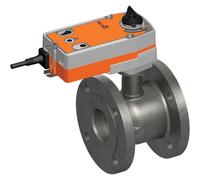 Belimo Characterized Valve DN65 Flange Kvs63 24VAC/DC Fail-Safe NO 75s 2-point 20Nm IP54 SPDT R6065W63-S8/SRF24A-S2-5-O
