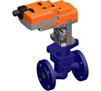 Belimo Globe Valve DN32 Flange 15mm Stroke Kvs16 24VAC/DC Fail-Safe 35s MP-Bus 0-10/2-10V 1000N IP54 H632S/NVKC24A-MP-TPC