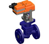 Belimo Globe Valve DN40 Flange 15mm Stroke Kvs25 100-240VAC 35s 2/3-point 1000N IP54 H640SP/NVC230A-TPC