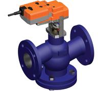 Belimo Globe Valve DN65 Flange 18mm Stroke Kvs58 24VAC/DC Fail-Safe 150s 2-10V 1000N IP54 H664N/NVK24A-SR-TPC
