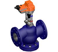 Belimo Globe Valve DN65 Flange 30mm Stroke Kvs63 24VAC/DC 150s 2-10V 2500N IP54 H665N/EV24A-SR-TPC