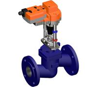 Belimo Globe Valve DN65 Flange 30mm Stroke Kvs63 24VAC/DC Fail-Safe 150s MP-Bus 0-10/2-10V 2000N IP54 H665S/AVK24A-MP-TPC