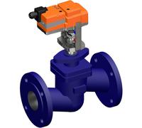 Belimo Globe Valve DN80 Flange 18mm Stroke Kvs90 24VAC/DC 150s MP-Bus 0-10/2-10V 1500N IP54 H679SP/SV24A-MP-TPC