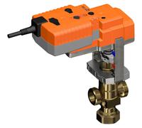 Belimo Globe Valve G1-1/8 15mm Stroke Kvs1 24VAC/DC Fail-Safe 150s 0-10V 1000N IP54 H412B/NVK24A-SZ-TPC