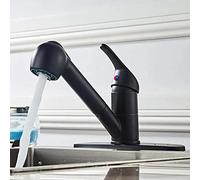 Belingdon Single Lever Kitchen Pull-Out Mixer Tap Matte Black