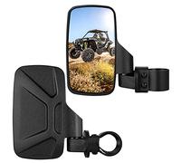 Belinous UTV Side View Mirrors for 1.75"-2" Roll Bar Cage, Roll Cage Mirrors Compatible with Polaris RZR, Kawasaki Teryx Mule, Honda Pioneer, Can Am X3, Yamaha Rhino YXZ, Arctic Cat