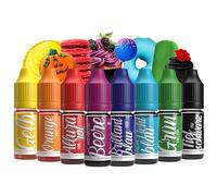 Belissia food colouring set - 8x10ml liquid & highly concentrated - food-safe food colouring for baking, cooking, fondant & DIY - vegan, strong colouring, neutral taste