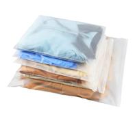 Belit 15 Pcs Clear Ziplock Storage Bags, Large Size Packaging Bags, Plastic Bags for Sweaters, Shirt, Sheet, Blanket, 3 sizes 12x16 inch, 16x20 inch, 20x28 inch