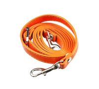 Belivceng DIY Adjustable PU Leather Shoulder Bag Strap Accessories with Black, Silver, Gold Buckle for Crossbody Handbags,Orange,120cm Gold Buckle