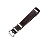 Belivceng Genuine Leather Watchband with Pin Buckle, Vintage Design, 18mm to 24mm Replacement Strap Accessories,Dark Brown S,24mm
