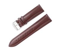 Belivceng Leather Watch Strap, Quick Release Design, 18mm to 22mm Sizes Replacement Band Accessories,Brown,21mm