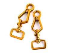 Belivceng Lobster Clasp for Bag Hanger and Key Chain, Snap Hook for Shoulder Strap and Collar, DIY Hardware,D-Old Gold-16mm,10Pcs