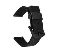 Belivceng Quick Release Braided Nylon Sport Watch Band - 20mm 22mm Replacement Strap for Men and Women,Black-B,20mm