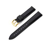 Belivceng Sailcloth Fabric Watch Strap - Waterproof Sport Wristband 18mm 19mm 20mm 22mm Universal Accessory,Black-Gold,19mm
