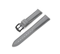 Belivceng Sailcloth Fabric Watch Strap - Waterproof Sport Wristband 18mm 19mm 20mm 22mm Universal Accessory,Gray-Black,19mm