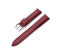 Belivceng Sailcloth Fabric Watch Strap - Waterproof Sport Wristband 18mm 19mm 20mm 22mm Universal Accessory,Red-Silver,19mm