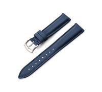 Belivceng Sailcloth Fabric Watch Strap - Waterproof Sport Wristband 18mm 19mm 20mm 22mm Universal Accessory,N Blue-Silver,20mm