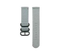 Belivceng Waterproof Nylon One-Piece Military Style Watch Strap for Men and Women - 18mm 20mm 22mm 24mm,Gray,18mm