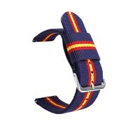 Belivceng Woven Nylon Quick Release Watch Band Compatible with Smartwatches - 20mm 22mm Canvas Strap,S18,22mm