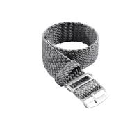 Belivceng Woven Nylon Watch Strap - Universal Replacement Bracelet for Men and Women 14mm 16mm 18mm 20mm 22mm,Gray,14mm