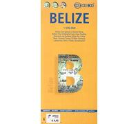 Belize 2016: BB.030: Belize, San Ignacio & Santa Elena, Belize City, Ambergis Caye & Caye Caulker, Península de Yucatán, Altun Ha, Cahal Pech, ... Nim Li Punit, Xunantunich (Borch Map)