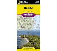 Belize adv. GPS ng (r) wp: Travel Maps International Adventure Map (National Geographic Adventure Map)