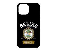 Belize Belmopan Est 1981 Vintage Crest Central America Case for iPhone 12 Pro Max