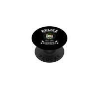 Belize Belmopan Sub Umbra Floreo Vintage Crest Est 1981 PopSockets Adhesive PopGrip