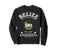 Belize Belmopan Sub Umbra Floreo Vintage Crest Est 1981 Sweatshirt