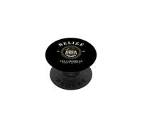 Belize Caribbean 1981 National Flag Vintage Crest PopSockets Adhesive PopGrip