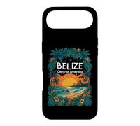 Belize Central America Tropical Sunset Beach & Mayan Temple Case for iPhone Air