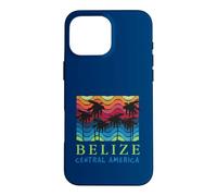 Belize Central America Vintage Surf Retro Beach Vacation Case for iPhone 16 Pro Max