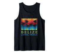 Belize Central America Vintage Surf Retro Beach Vacation Tank Top