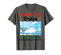 Belize City Trip 2026 Summer Cruise Ship Anchor Palm Trees T-Shirt