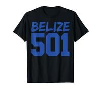 Belize Country Code 501 Belizean Stew Chicken Soursop T-Shirt