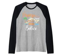 Belize Cruise Squad 2026 Family Holiday Matching Raglan Baseball Tee