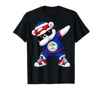 Belize Flag Bear Belizian Hispanic Heritage Boys Kids 2026 T-Shirt