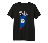 Belize Flag Tshirt, Belize Tshirt, Belize Tshirt for Men Premium T-Shirt