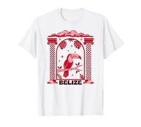 Belize, Fun Tropical Toucan, Retro Vacation and Exotic Bird T-Shirt