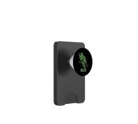 BELIZE Green Jaguar Climbing Tree in Detailed Tribal Style PopSockets PopWallet for MagSafe