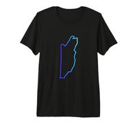 Belize Map Belize Proud Premium T-Shirt