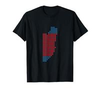 Belize Map Belize Proud Value Graphic T-Shirt