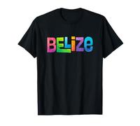 Belize Retro Tropical Type Design T-Shirt